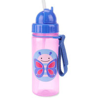 Поильник Skip Hop 9N567510 Sticluta cu pai Zoo Fluturas