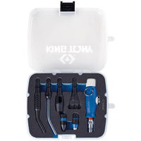 Пневмопистолет King Tony 7990A0 Пистолет продувочный в наборе с насадкми, 7 пр.