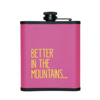 Бутылочка для воды TSL Outdoor Hip Flask pink