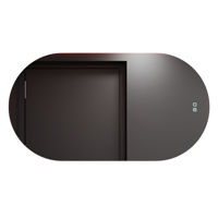 Зеркало для ванной Bayro Solar овальное 1300x700 LED touch нейтральный c подогревом