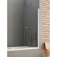 Душевая кабина New Trendy Paravan New Soleo Bathtub Screen Hinged 120x140 P-0027