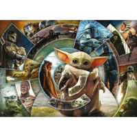 Головоломка Trefl 10906 The Mandalorian „Grogu's Journey” (1000 pcs)