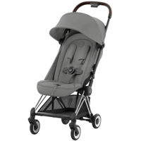 Сărucior pentru copii Cybex 522004395 Coya Chrome Dark Brown Mirage Grey Dark Grey