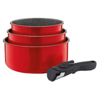 Кастрюля Ambition 22204 Jasper, 16,18,20cm, Aluminium (With Removable Handle)