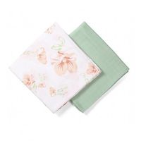 Pelincuta bambus/muslin Babyono (120x120 cm) 2 buc