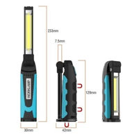 Фонарь Spin WT000020R тонкий, с аккумулятором и магнитом, 5W + 1W Cod.05.073.40