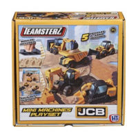 Машина miscellaneous 1417259 MINI MACHINES Playset with sand and 5 cars