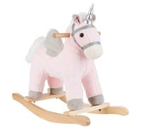 Rocking toy with sound Pink Horse