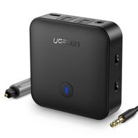 Беспроводной модуль Ugreen 70158 Adapter Audio Transmitter + Receiver Bluetooth V5.0, CM144, Black