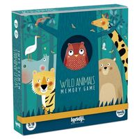 Настольная игра Londji DI016 Memo - Wild Animals