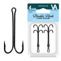 Cârlige duble VEDUTA «Double Hook Long Shank» - N'4