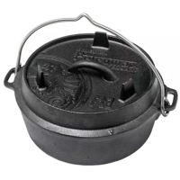 Товар для пикника Petromax Dutch Oven ft 3 with a flat base