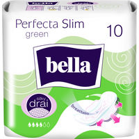 Absorbante zile critice Bella Perfecta Slim Green, 10 buc.