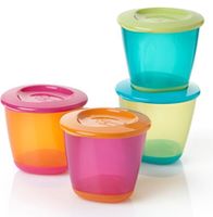 Tommee Tippee баночка с крышкой для еды 2шт