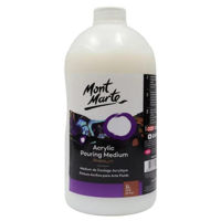 Набор для творчества Mont Marte PMPP6002 Medium acrilic Premium pentru tehnica Pouring, 1 L