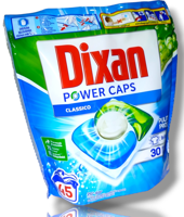DIXAN 3 in1 CLASSICO detergent capsule , 45 bucati
