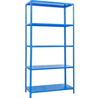 Cтеллаж складской УХЛ-МАШ МС-С 1970x1000х400 Стеллаж модульный (5 полок) Синий