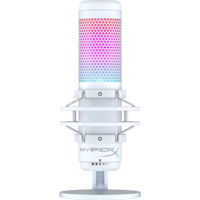 Микрофон для ПК HyperX 519P0AA, QuadCast S, White