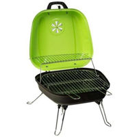 Мангал Activa Mastercook AM19527 Travel Green 35x33cm, pe carbuni
