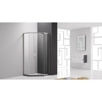 Душевая кабина miscellaneous GR03 90x 90x200 BRUSHED MATTE NICKLED 8mm