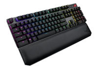 Wireless Gaming Keyboard Asus ROG Strix Scope NX Deluxe, Mechanical, NX Red SW. US Layout Wrist rest