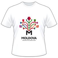 Футболка с туристическим логотипом / Печать на футболки