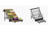 cumpără Raft pentru fructe și legume, înălțime 1620 mm, lungime 1280 mm, lățime 1450 mm, Tip 5 în Chișinău