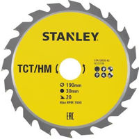 Диск отрезной Stanley STA13030-XJ FatMax TCT 190x30x20T STA13030-XJ