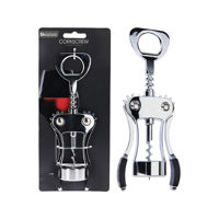 Штопор Excellent Houseware 55504 Tirbuson cu 2 mansete 18cm, metal