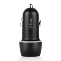 Зарядное устройство для автомобиля ttec 2CKS20CS USB-A 2.1A with Type-C Cable, Black