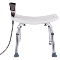 Scaun de baie si duș miscellaneous SX201A Scaun baie reglabil 51.5x31x52cm, aluminiu/plastic, alb