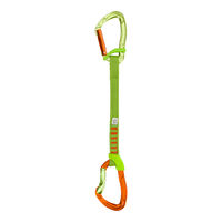 Оттяжка в комплекте Climbing Technology Nimble Fixbar Set NY 22 cm, orange/green, 2E688FFA0B