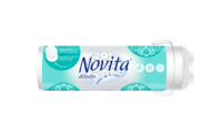 Косметические ватные диски Novita Delicate, 80 шт.