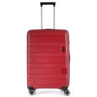 Valiză CCS 5236 L Maroon