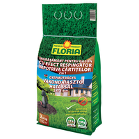 Удобрение для газона с репеллентным эффектом от кротов Флория (2.5 килограмм)