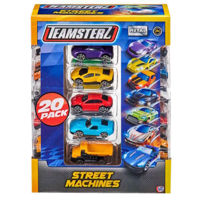 Машина HTI 1400010 Set de 20 mașini Teamsterz Street Machines Die-Cast, (as.)