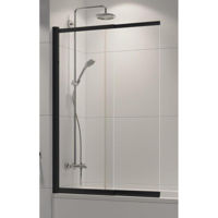 Cabină de duș New Trendy Paravan SENSI black P-0045 85*150