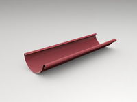 Желоб L=2000 mm (125 mm) RAL-3005