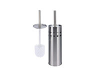 Perie WC "Cilindru"cu suport Bathroom 39cm, inox