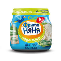 Пюре ФрутоНяня из цветной капусты, 80 гр.
