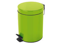 Ведро для мусора с педалью Sydney 3l, нерж, зеленое