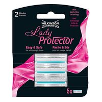 Сменные лезвия для бритвы Lady Protector, 5 шт, 2 лезвия