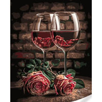 Картина по номерам Strateg R 9 /13 (GS1599)(73882) Odihna placuta, 40x50 cm