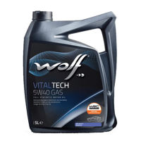 Масло Wolf 5W40 VITALTECH GAS 5L