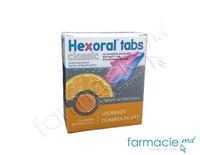 Hexoral Tabs Classic cu aroma de portocala comp. de supt 1,2 mg + 0,6 mg  N4x4