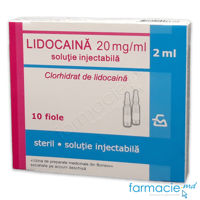 Lidocaina sol.inj. 2% 2ml N10 (Borisov)