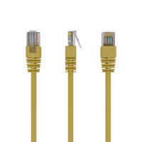 Кабель для IT Cablexpert PP12-0,25M/Y Yellow