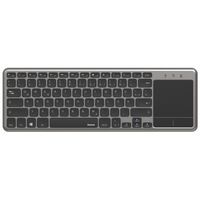 Клавиатура для Смарт ТВ Hama KW-600T Smart TV Wireless Keyboard Black R1182653