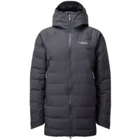 Îmbrăcăminte sport Rab Scurta dame Valiance Parka Steel 08 (QDB-05-ST-08)