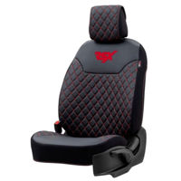 Чехол для автомобиля Pigeon OTOM RSX Diamond negru/rosie